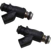 High Performance Fuel Injector Set — 3.90 g/s, 25° spray angle, black