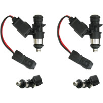 High Performance Fuel Injector Set — 5.40 g/s, Black