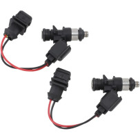High Performance Fuel Injector Set — Black, 6.20 g/s (49.21 lb/h)