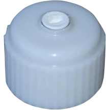Tuff Jug Standard Replacement Cap and Plug — 3/4" NPT, White