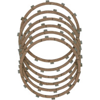 High-Performance Clutch Plate Kit — DPHK Series, Carbon fiber, Set of 6