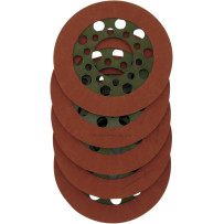 Red Eagle Organic Clutch Friction Plate Set — Organic, Red, 5-pack