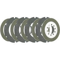 Complete Clutch Kit — 9-piece kit, steel drive plates, Kevlar friction plates