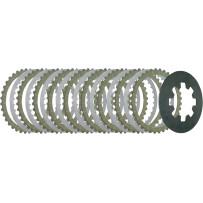 High-Performance Clutch Kit with Extra Plate — Set of 8, Kevlar/Steel