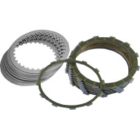 Carbon Fiber Clutch Plate Kit — carbon fiber friction, steel drive plates