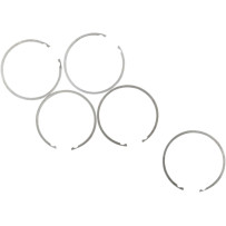 Snap Rings — 5 Pack, Silver