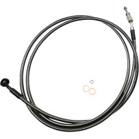 Hydraulic Clutch Line — 78", 10 mm 35° banjo fitting, Black Pearl