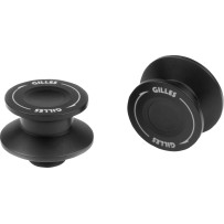 Swingarm Spools — Black