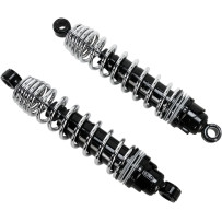 412 Cruise Series Shocks — 318 mm (12.5 in), Rear, Black or Chrome