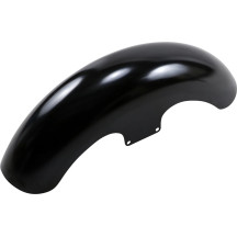 Tire Hugger Front Fender for Dresser — 16–19" wheels, 6-1/4" width, E-coating black