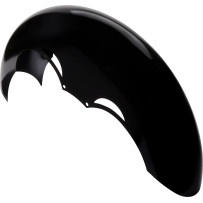 Tire Hugger Front Fender for Dresser — 21", 5-7/8", Black