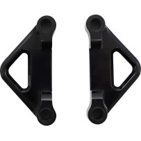 Fender Spacers for Hot/Bagger Legs — 14 cm (5-1/2"), 1-1/4" width, Black