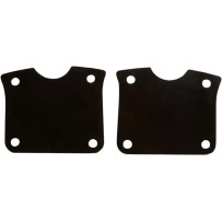 Fender Risers — 23", front, black powder-coated