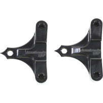 Fender Spacers for Hot/Bagger Legs — 7/8", 5-1/2", Bagger Legs, black anodized