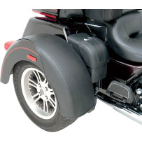 Trike Fender Bra Set — Rear, Black, Pair