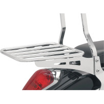 Luggage Rack for Cobra Detachable Backrest — Chrome
