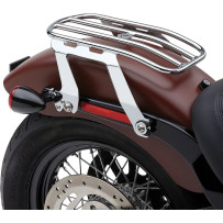 Detachable Solo Luggage Rack — Chrome