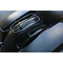 7" Solo Luggage Racks — 12" L, 6" W, Black gloss