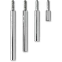 Shift Rod Extension — 51 mm (2") longer, 7.9 mm stud, Chrome