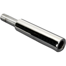 Shift Rod Extension — 51 mm (2") longer, 7.9 mm stud, Chrome