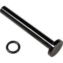 Primary Plug — Black anodized, 6061 T-6 billet aluminum