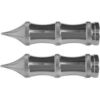 Shifter/Brake Pegs — 10.2 mm (4\"), chrome, pair