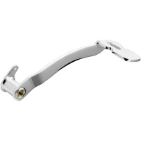 Extended Brake Pedal — Chrome, fits floorboard-equipped bikes