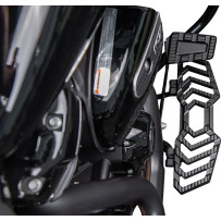 Brake Pedal — 3-1/4" long, 5" wide, 3/4" thick, black anodized