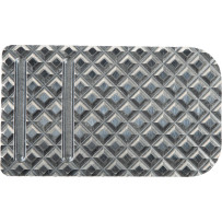 County Line Brake Pedal — Standard, raw finish