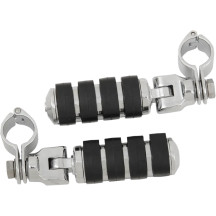 ISO Foot Pegs — Large, 32 mm (1-1/4"), Chrome