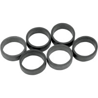 Clamp-On Foot Peg Replacements — 6-pack, Black