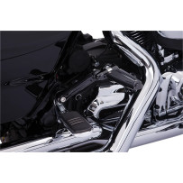 Passenger Peg Mounts — rear, black