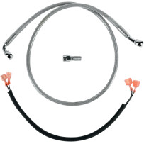 Stainless Steel Brake Line Kit — 84 cm (33-1/16"), rear