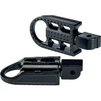 Mushman Foot Pegs — 2-1/8" x 3-1/2", clevis mount