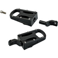 XL Step Foot Pegs — Black, Pair