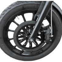 Radial Front Brake Caliper Mounts — 330 mm (13\"), Front left/right, Black