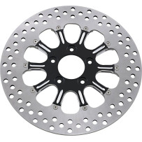 Two-Piece Brake Rotor — 300 mm (11.8"), for Performance Machine wheels, Black Matte