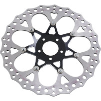 Two-Piece Floating Brake Rotor — 356 mm (14"), 5-bolt hub-mounted fitment, Black
