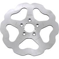 Wave® Brake Rotors — 292 mm (11-1/2\"), 5-hole bolt pattern, Silver
