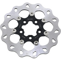 Wave® Brake Rotors — 260 mm, 5-hole bolt pattern, Black