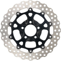 Two-Piece Brake Rotor — 300 mm (11.8"), 3.25" bolt circle, Black