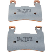 Sintered Metal Harley/Buell Brake Pads — 8 mm thickness, 74.8 mm length