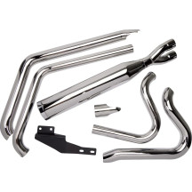 PowerPro HP 2:1 Exhaust System — 3-1/2" muffler, 2-into-1 system