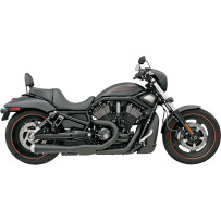 Road Rage 2:1 V-Rod Exhaust — 2-into-1 system, 4" muffler, 12" length
