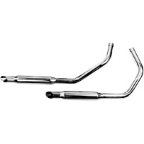Staggered Dual Exhaust System — 1-3/4" muffler diameter