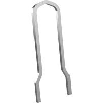 Square Sissy Bar — 325 mm (12.81"), 8-3/4" wide, Tall, Chrome