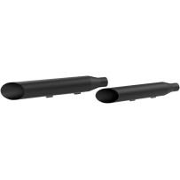 3" HP-Plus® Slip-On Mufflers — powder-coated black