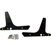 Sissy Bar Side Plates — Black, Gloss