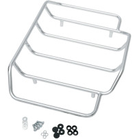 Tour-Pak® Luggage Rack — 20-1/2" x 14-1/8" x 3-1/2", Chrome, Fits King/Chopped/Razor Tour-Pak