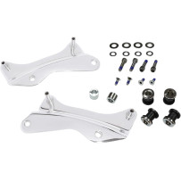 Backrest Docking Kit — Chrome, Quick Detach